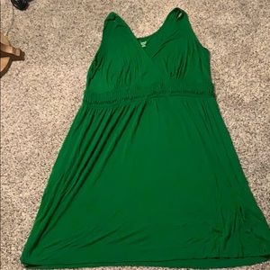 Green dress